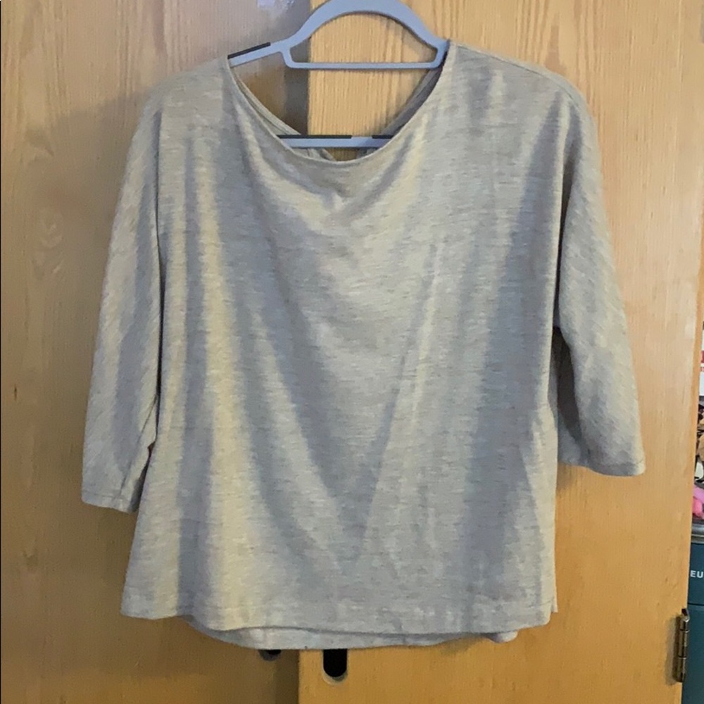 Cream blouse